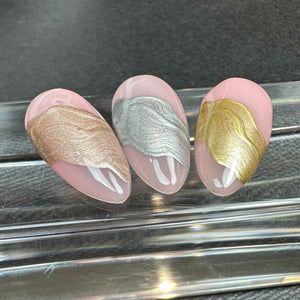 Rose Gold Metallic Gel Paint