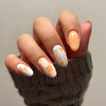 Pastel Orange Gel Paint