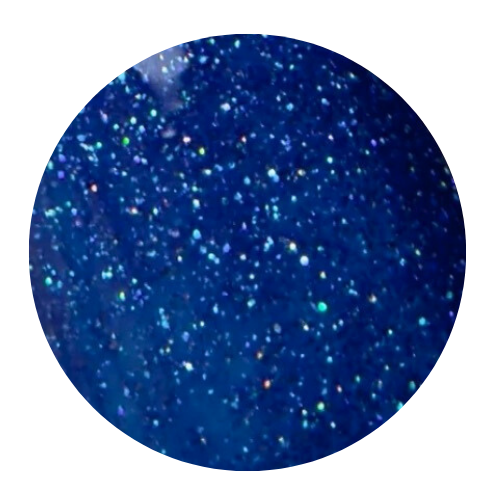 Blue Glitter Gel Paint