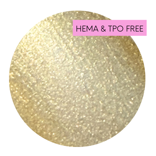 Gold Glitter Top Coat