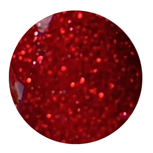 Red Glitter Gel Paint